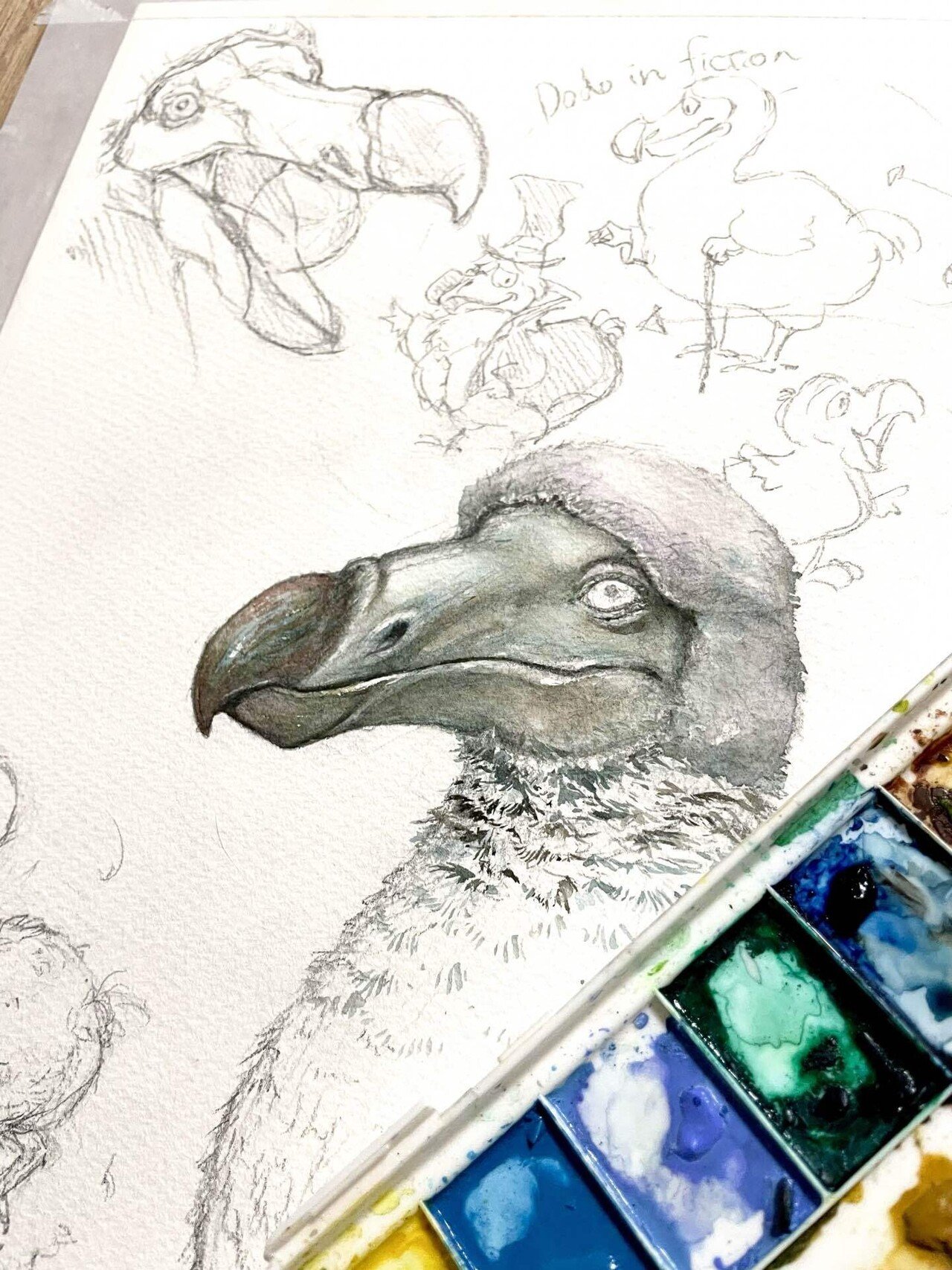 連載）『ドードーをめぐる堂々めぐり』を読んでドードーを描く③(終