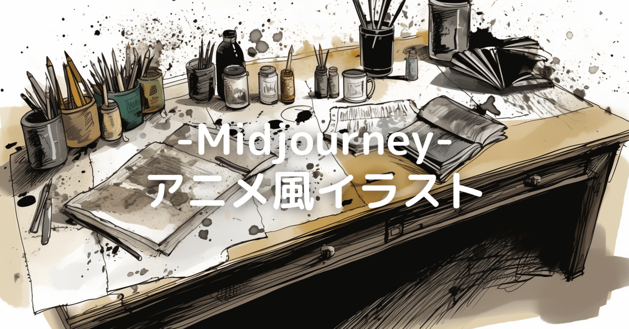 アニメ風イラスト-midjourney-｜Midjourneyer