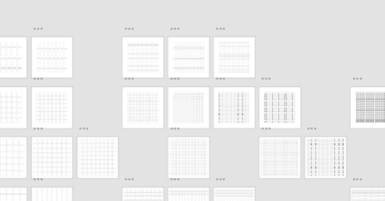 画像用グリッドのテンプレート詰め合わせ 深津 貴之 Fladdict Note