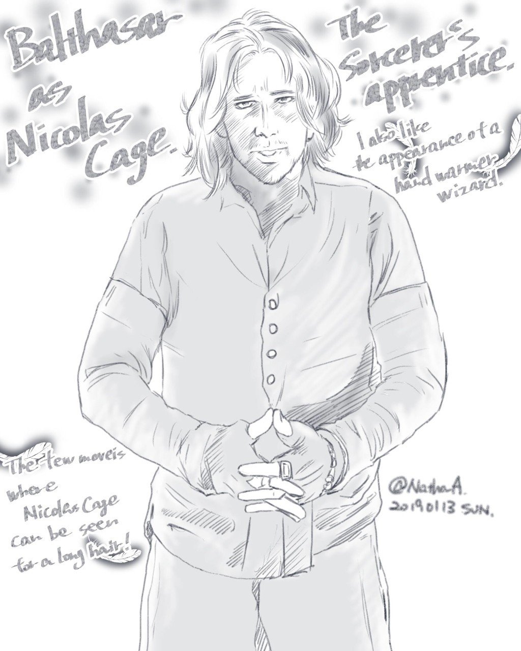 Happy Birthday Nicolas Cage ヨシタカ ネイサン Note