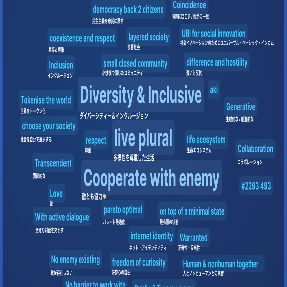 シンギュラリティーではなくプルラリティーを目指す】オードリー・タン、伊藤穰一、ETH Foundation宮口あや登壇の「Plurality  Tokyo」とは。 ｜Mariko Nishimura(mariroom)