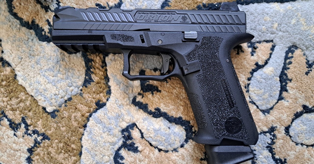 POSEIDON ORION No2 海外製ガスブロハンドガン エアガンれびゅ 台湾製