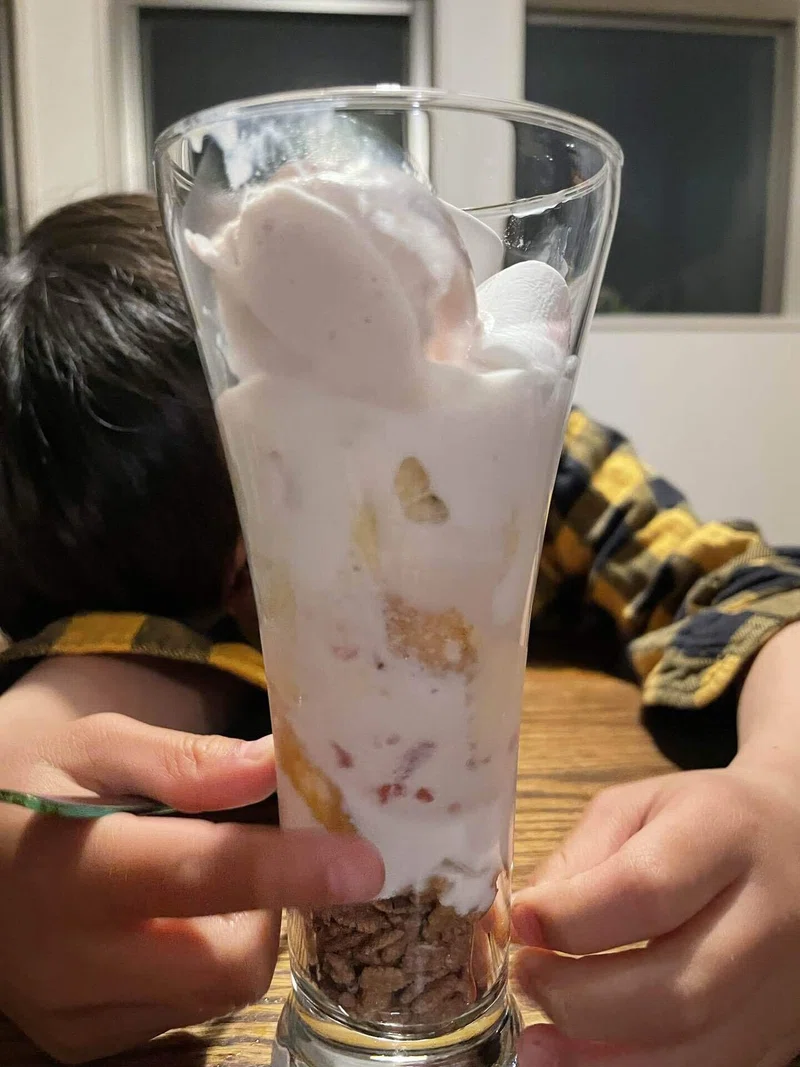 子供とパフェ作り|hammy‘s🌟ものづくり 趣味キッズ|note