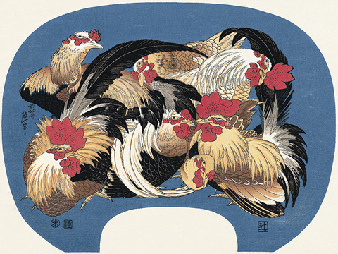 菖蒲に鯉』葛飾北斎｜kaniko