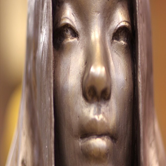 オリジナル彫刻// 美術鑑賞 #日彫展 #誰がためにIII #小野啓亘 #東京都美術館 #上野｜Mattaka