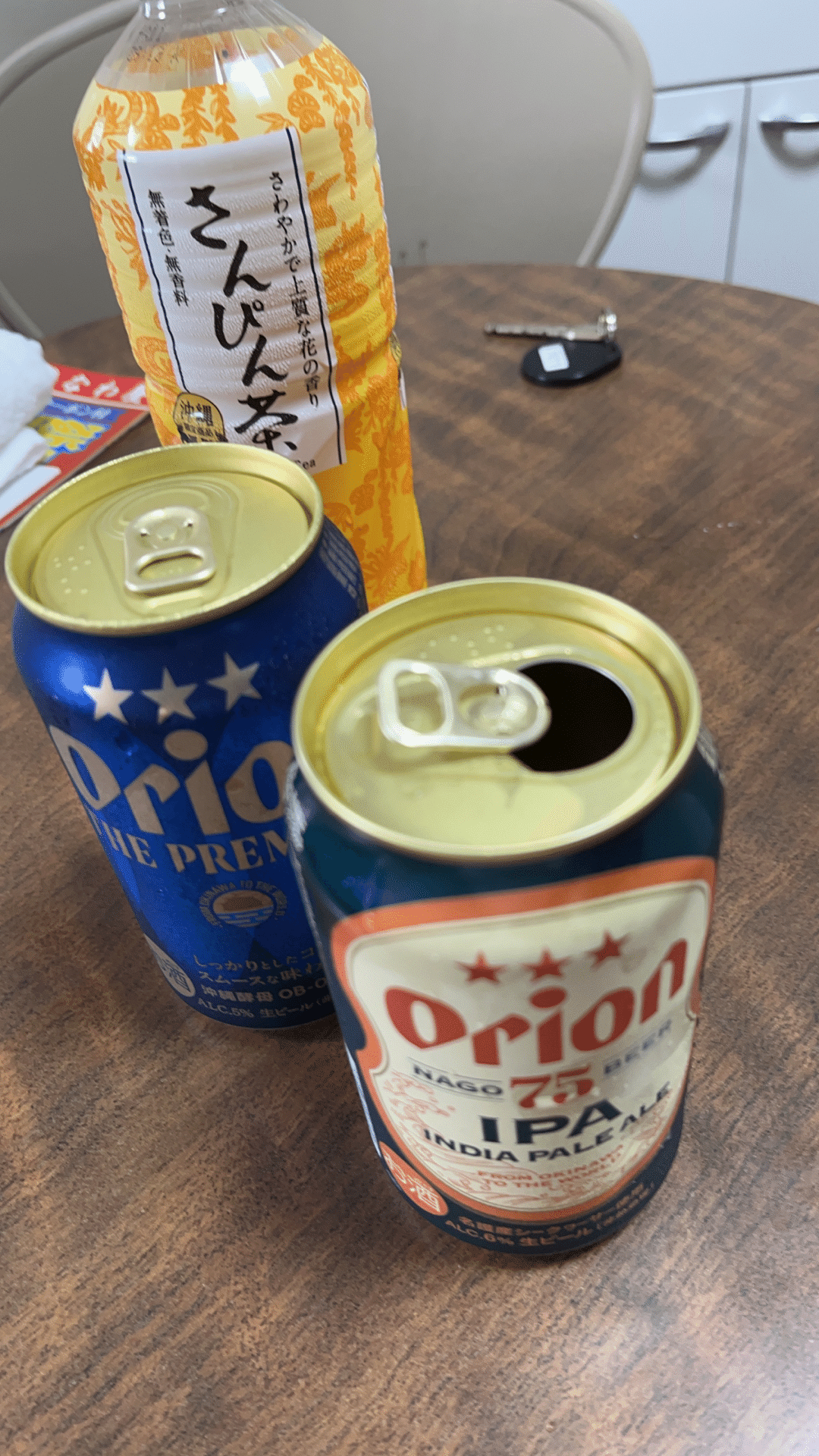 チェックアウトまで2時間…荷造りしながら、残りのオリオンビールでビーリング🍻 画像28