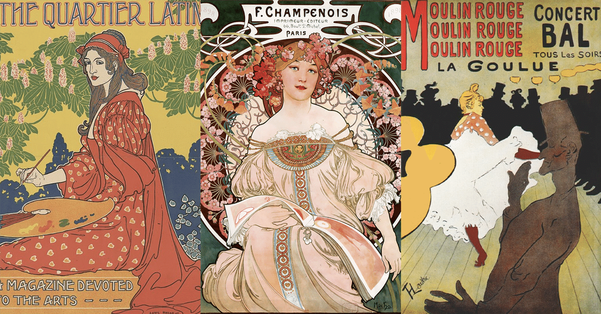 ロートレック★アール・ヌーヴォー★リトグラフ（ポスター　絵画） ロートレック☆アール・ヌーヴォー☆リトグラフ（ポスター絵画）