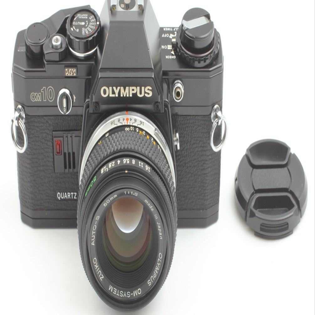 【分解整備済】 オリンパス OLYMPUS OM10 + 50mm F1.8 OLYMPUS OM10の分解｜フィルムカメラ修理のアクアカメラ