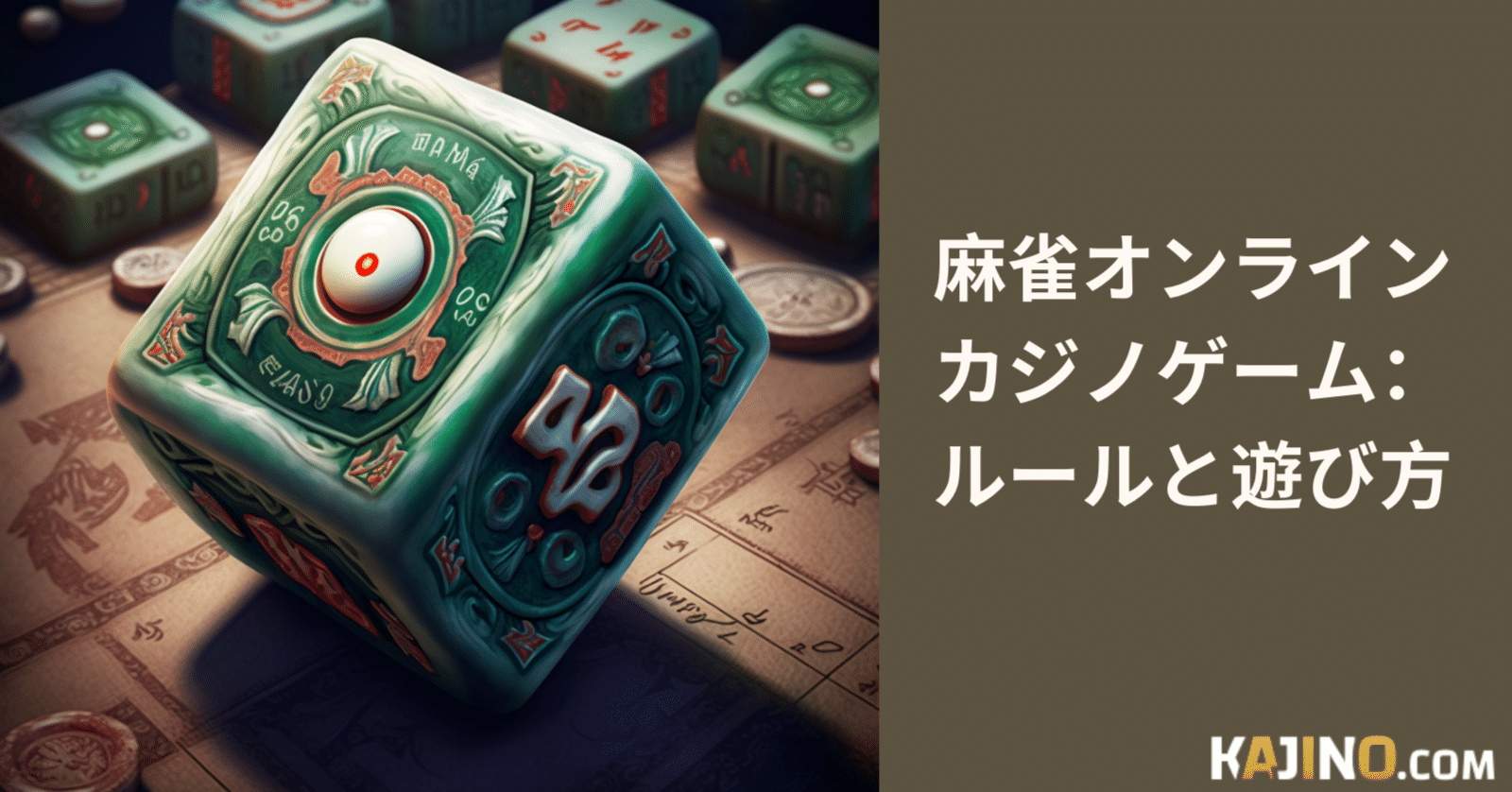 麻雀オンラインカジノゲーム： ルールと遊び方｜Ema Kaneko