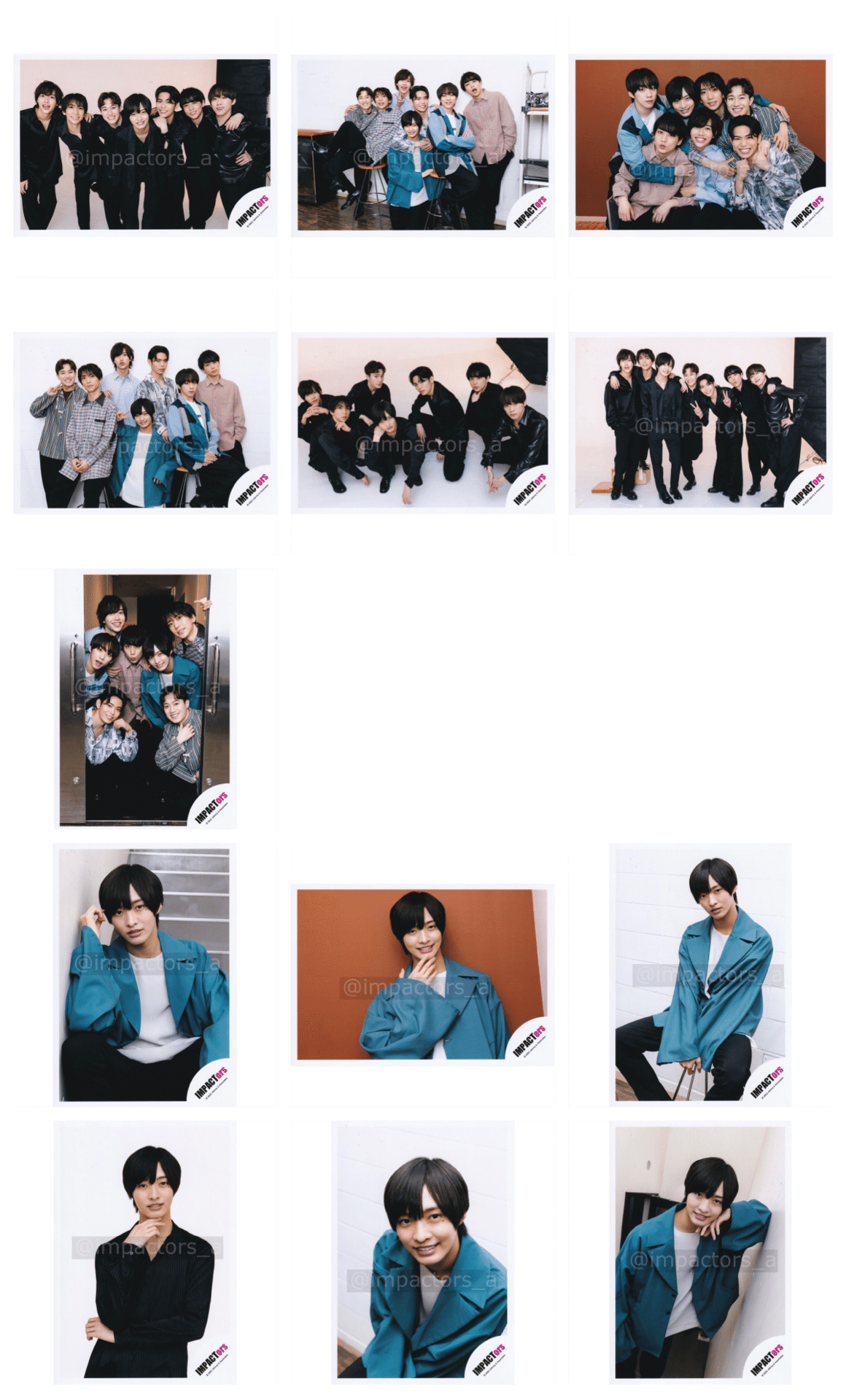 公式写真 オフショ まとめ売り IMP. 佐藤新 IMPACTors - メルカリ