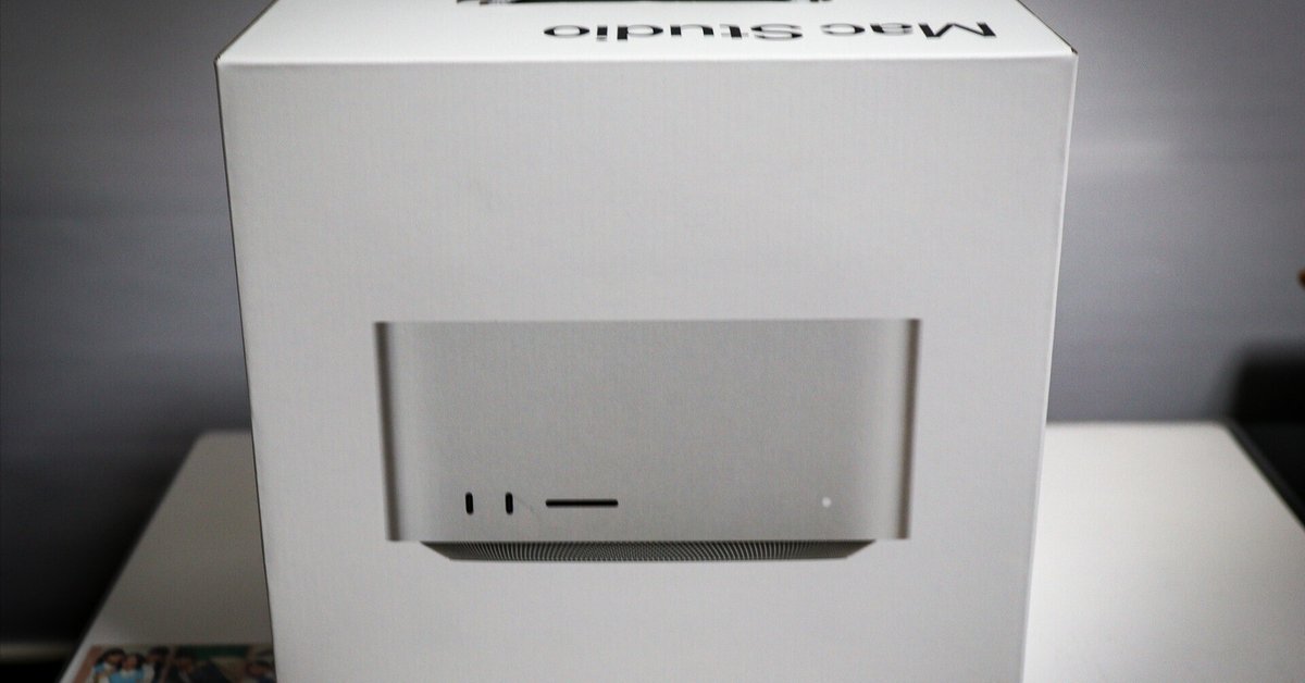 Mac Studio M1 Ultra 64GBメモリ 4TBストレージ 箱つき かっちった] Mac Studio (M1 Ultra) のモンスター度合が凄い