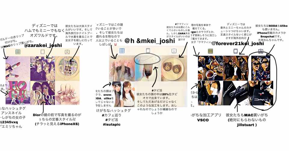 三大ファストファッションブランドの比較 よくいがちな女子分析してみた どっかの新大学3年生 みつこ Note