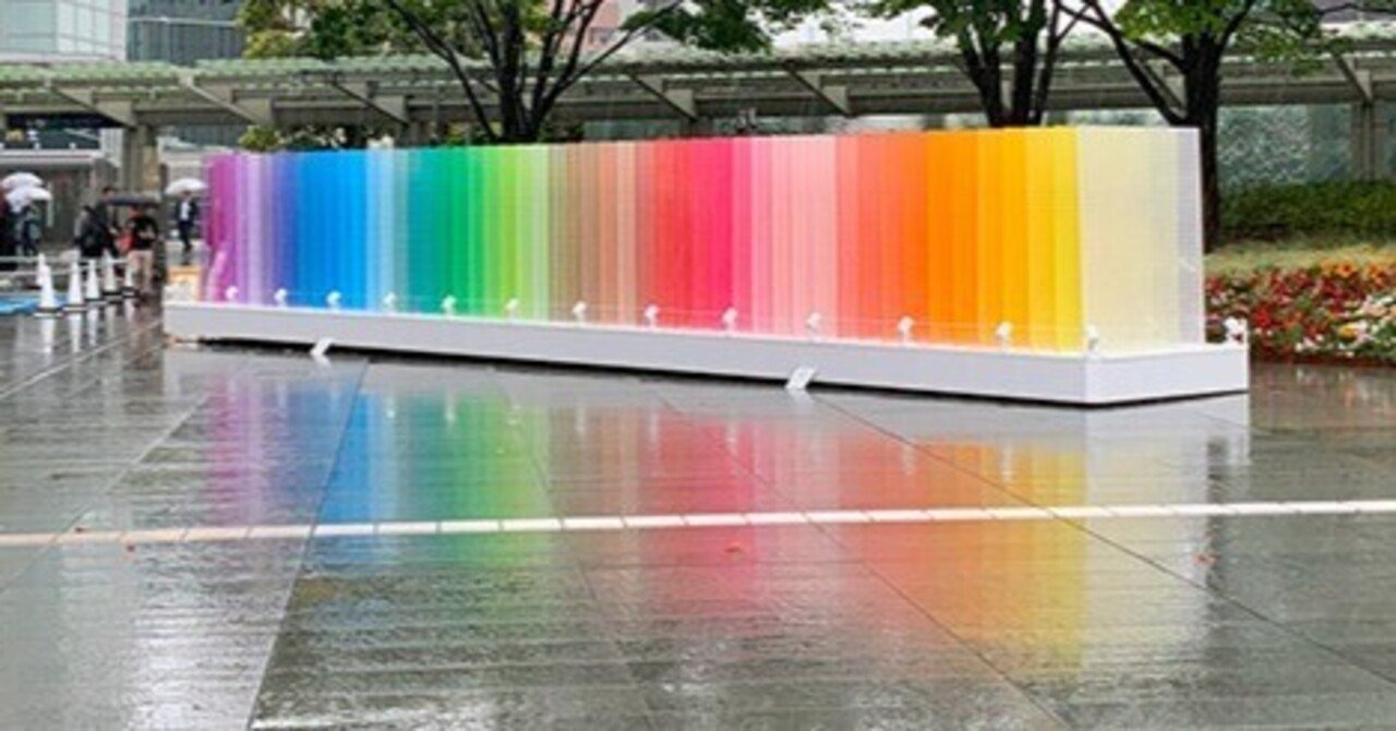 六本木ヒルズに新しいインスタレーションが現れました｜和泉佑里