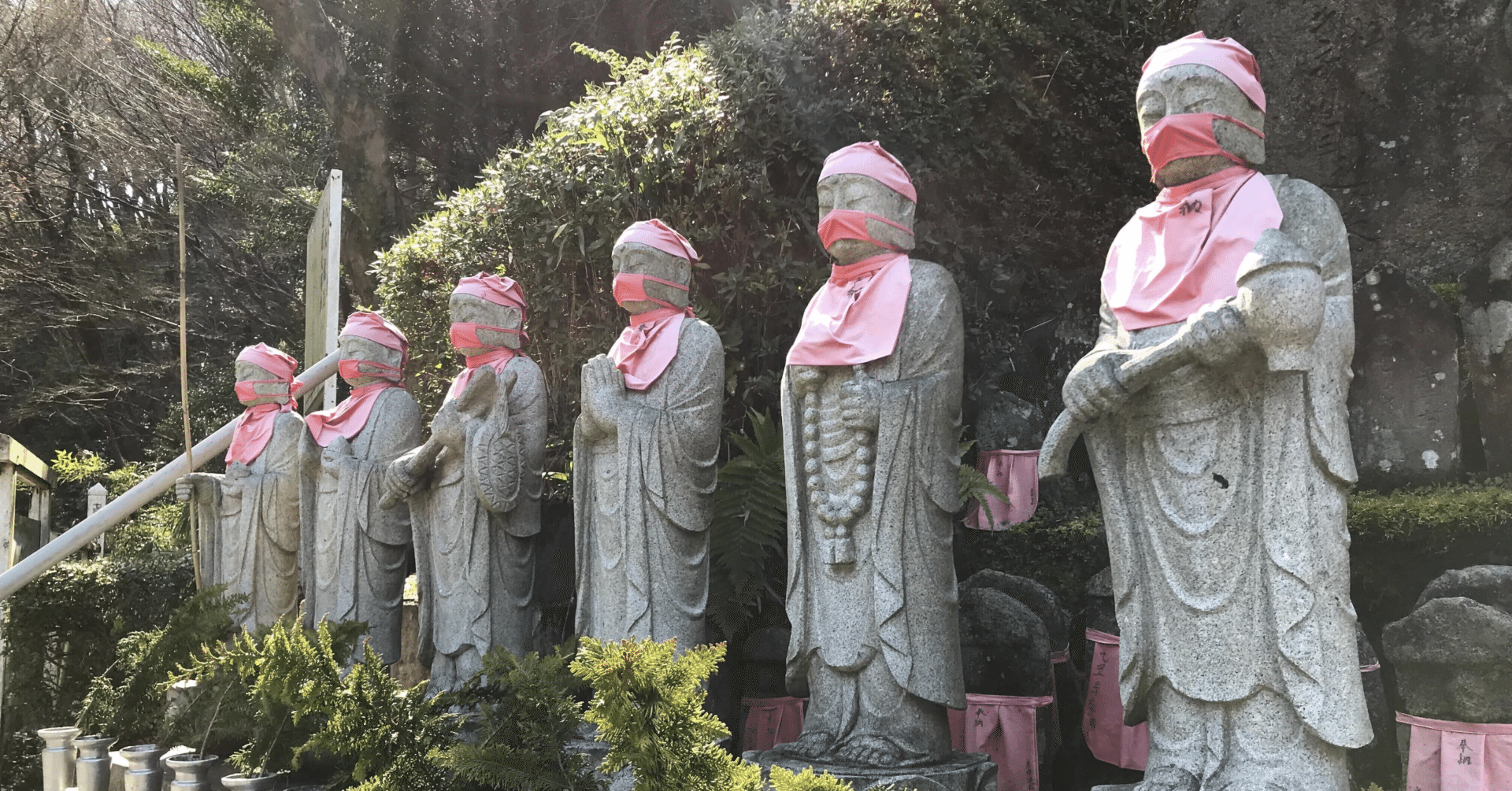 傘地蔵6体ハンドメイド1点もの・・かさじぞう・日本むかし話・お伽話 THE CHILD GODS (JAPANESE) Japanese classical stories | fairy
