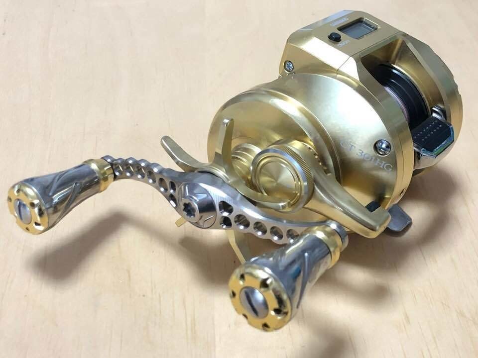 リール カルカッタ400FとダイワリーディングEXヒラメ265
