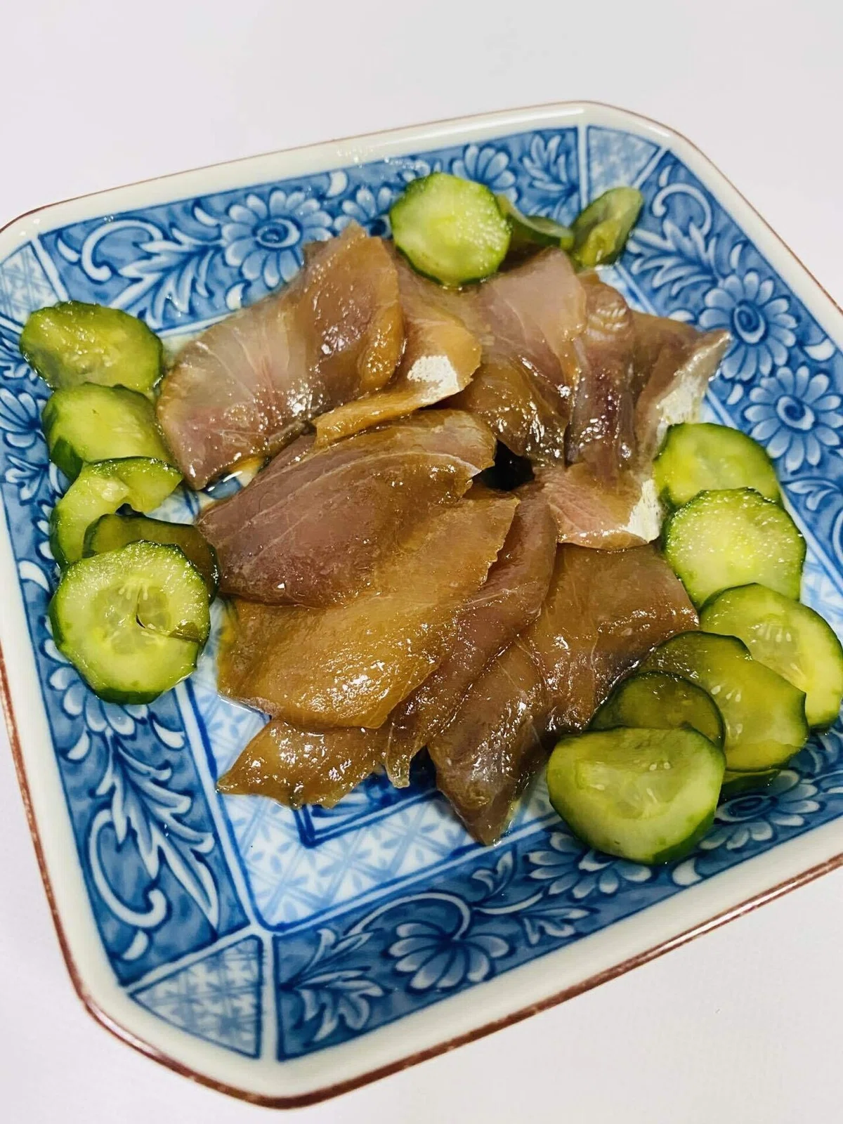 Chinese-style Carpaccio of Young Yellowtail (Yazu) and the Deep Flavor ...