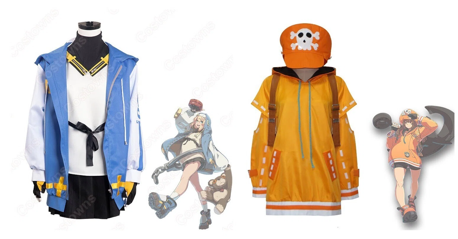 送料無料！！GUILTY GEAR -STRIVE- ブリジット メイ コスプレ衣装｜cos
