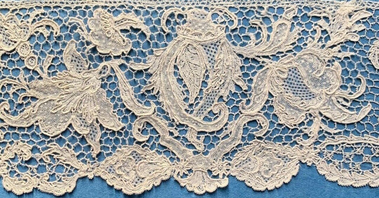 最後期のポワン・ド・フランス｜lace_enchanted_stitches