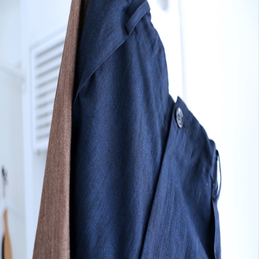 【わたしたわし ✨】la favola ラファーボラ ハーフパンツ 紺色3 わたしたわし 様専用✨】la favola ラファーボラ ハーフパンツ 紺色3