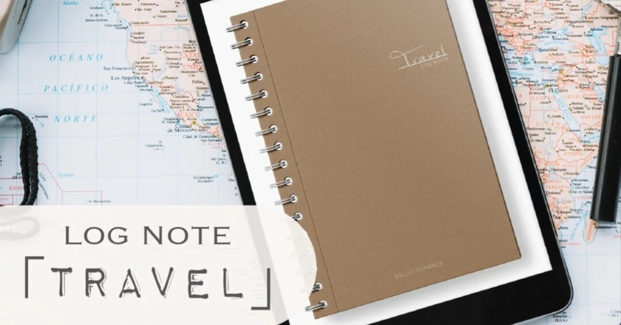 ︎ LOG NOTE 「TRAVEL」 ︎｜HELLO PLANNER