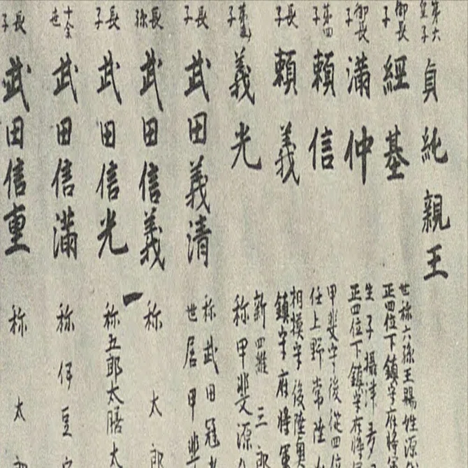 武田惣角の系図と戸籍｜本部流