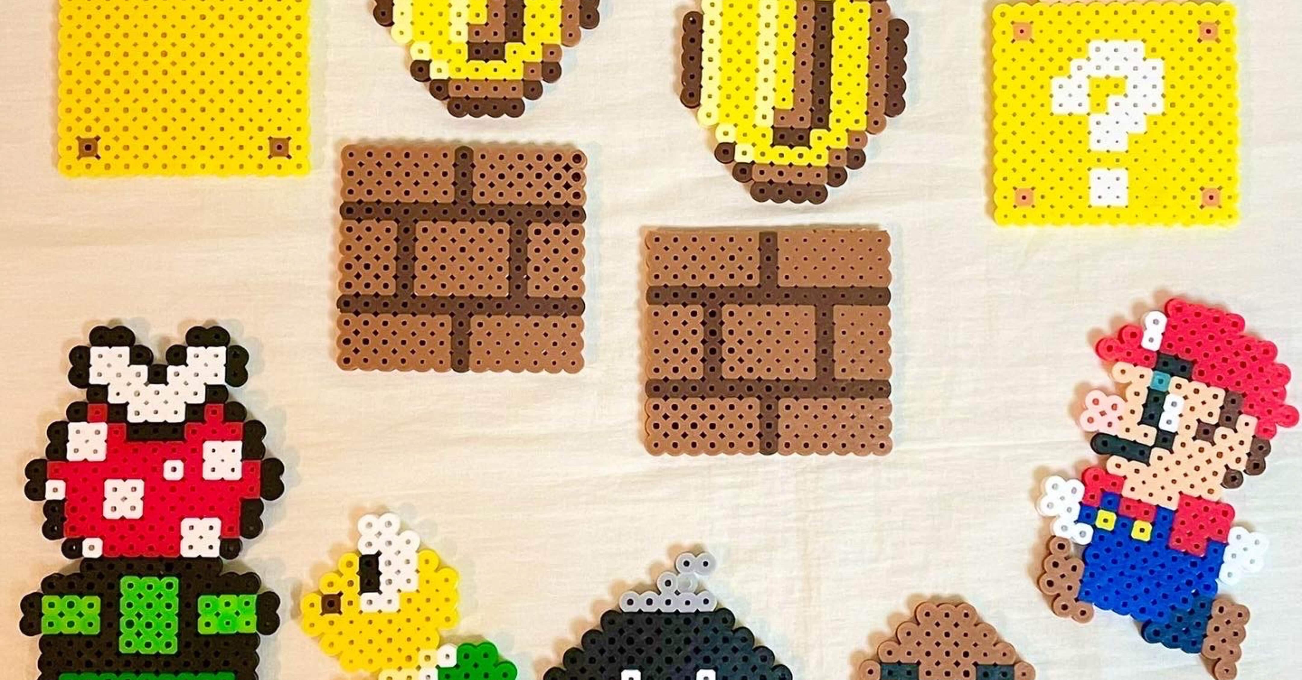 スーパーマン アイロンビーズ