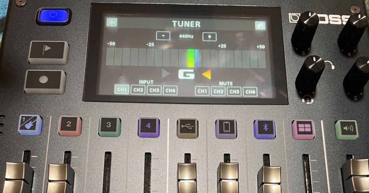 BOSS Gigcaster 8をさわってみた｜mokeone