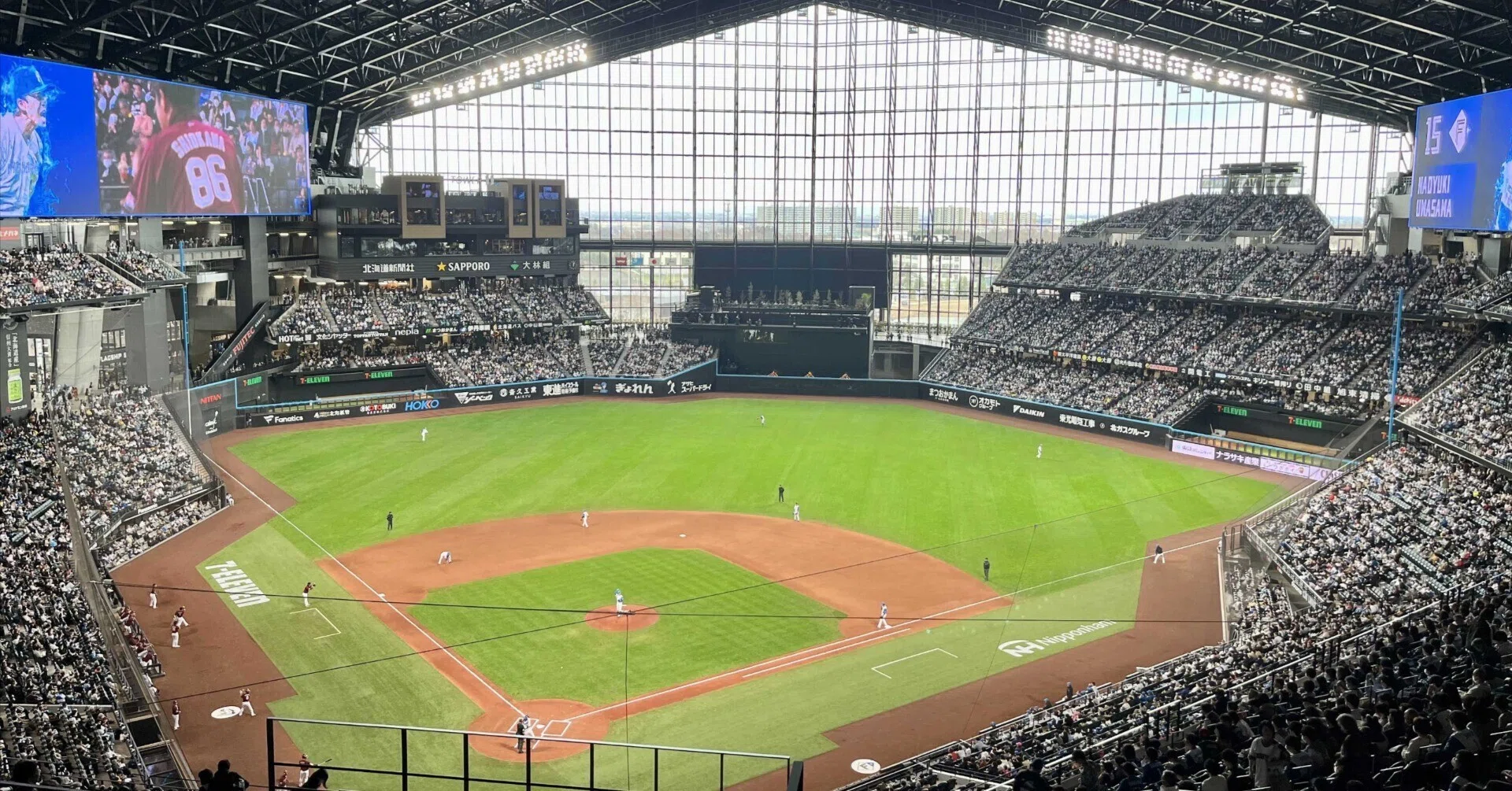 4月1日エスコンフィールドに初めて行ってみた。｜新家拓朗 │ 地方