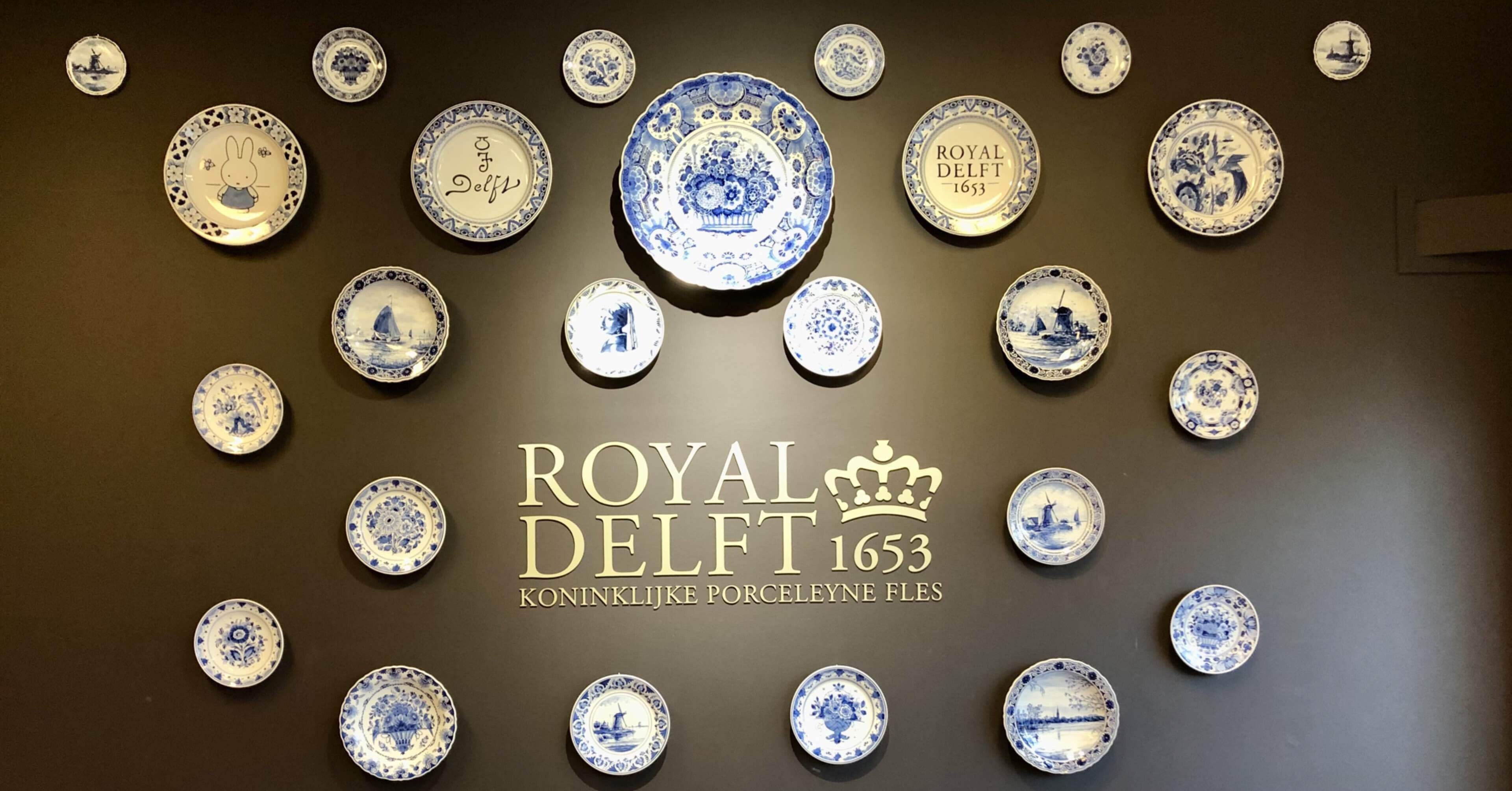 オランダアートひとり旅#08.ロイヤル・デルフト～白地に青が作り出す