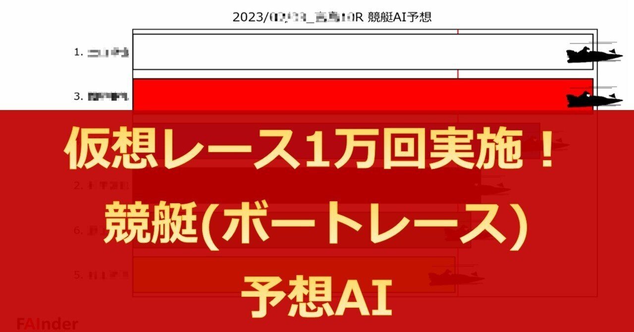 【完全無料】2023/4/30_蒲郡4R 競艇AI予想