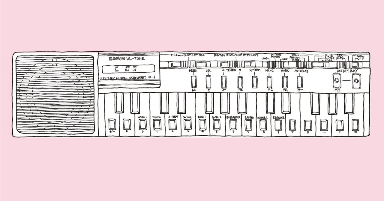 カシオ CASIO “VL-TONE” ｜MODULATION!