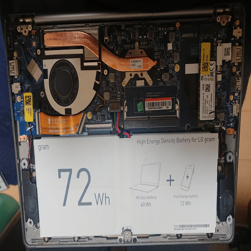 LG gram のメモリーはどこにあるのか？｜ろく丸