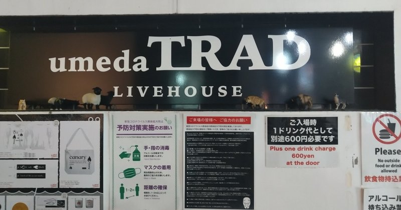 【ライブ日記】tacica TOUR 2023 "ソコハカ"@umeda TRAD 2023.4.29