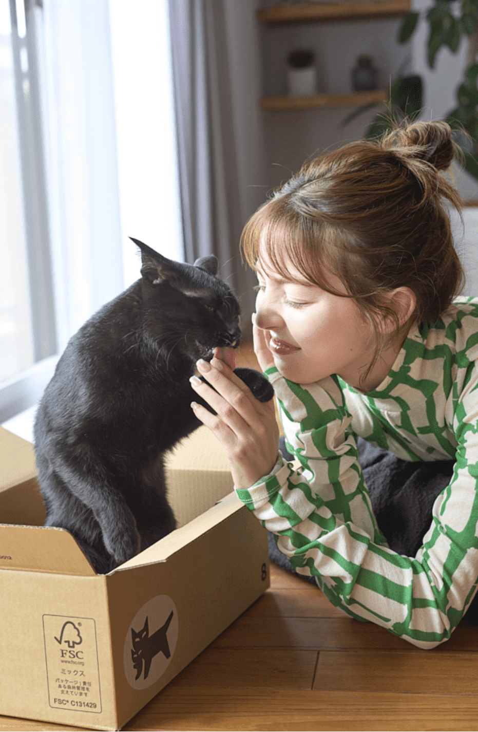 キミとねこ。―加藤ナナとネロ―｜ヤマト運輸公式note