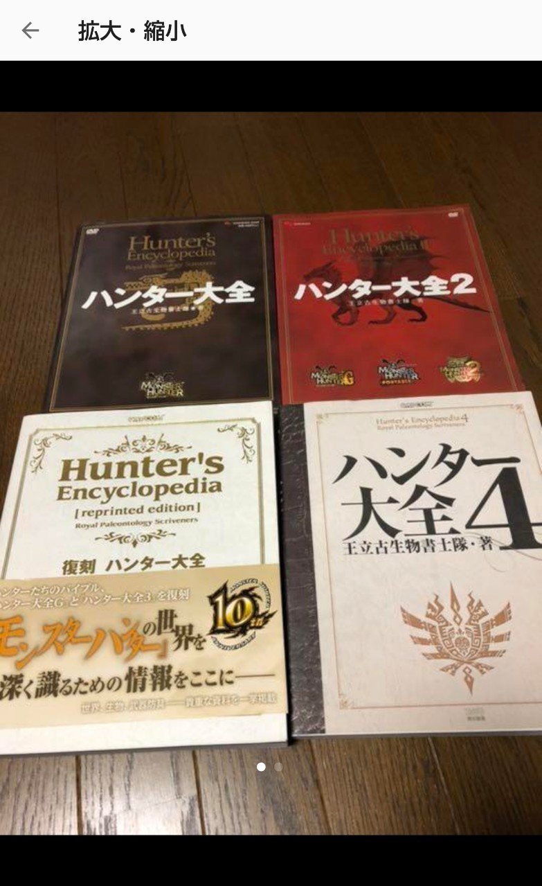 要約 ハンター大全 考察 くっしー Note