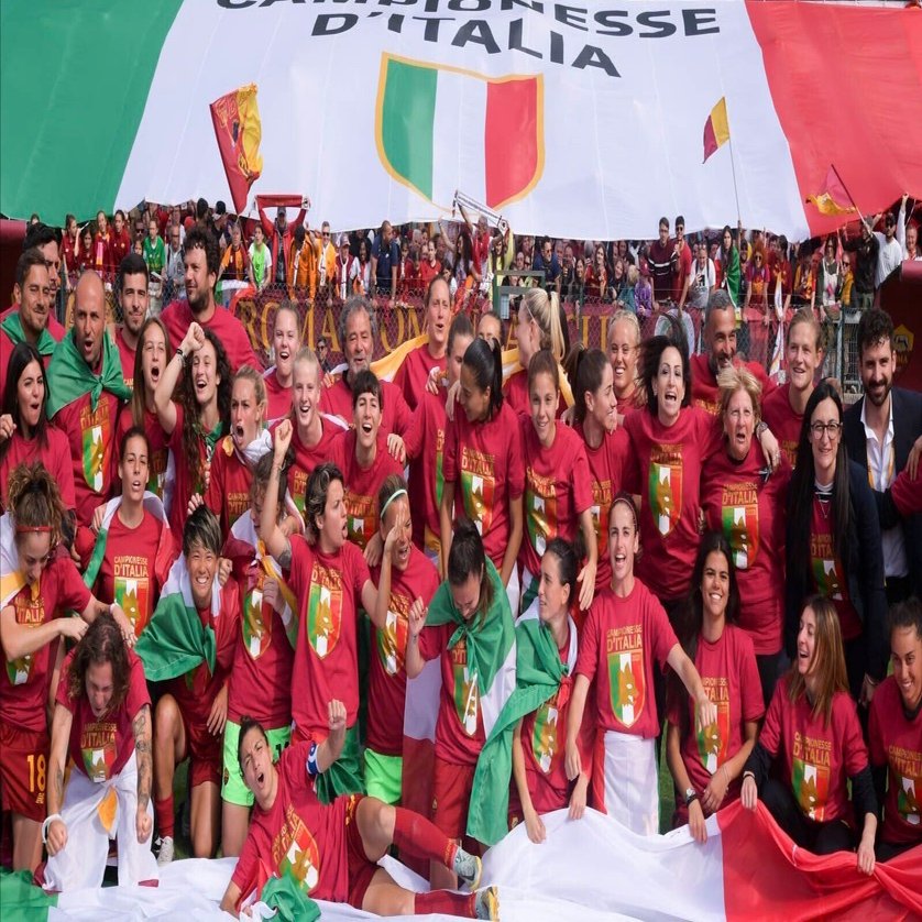 ローマ、初のリーグ優勝！！ ASローマ vs フィオレンティーナ / 女子