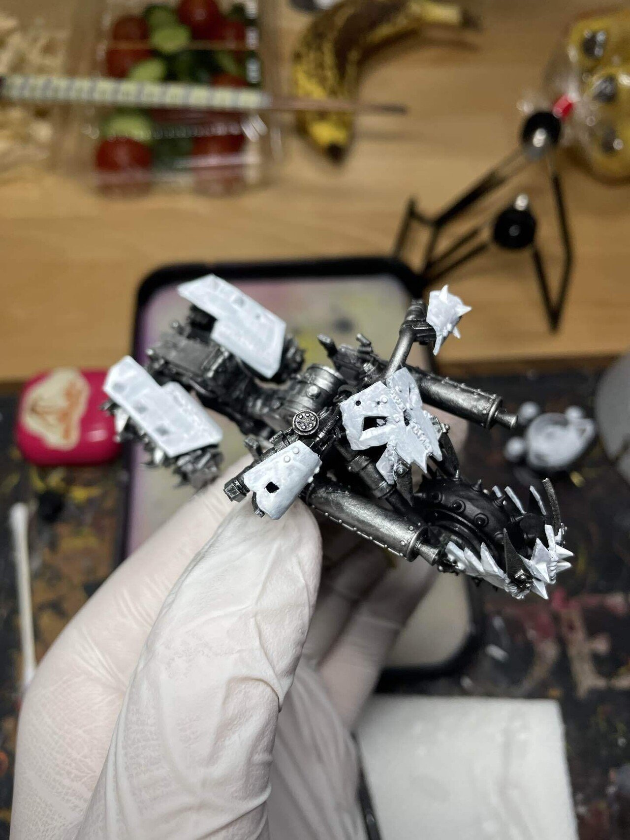 ウォーハンマー　バイルトロール　フォージワールド　warhammer ウォーボスonバイク（フォージワールド）完成｜ハイタデンカ