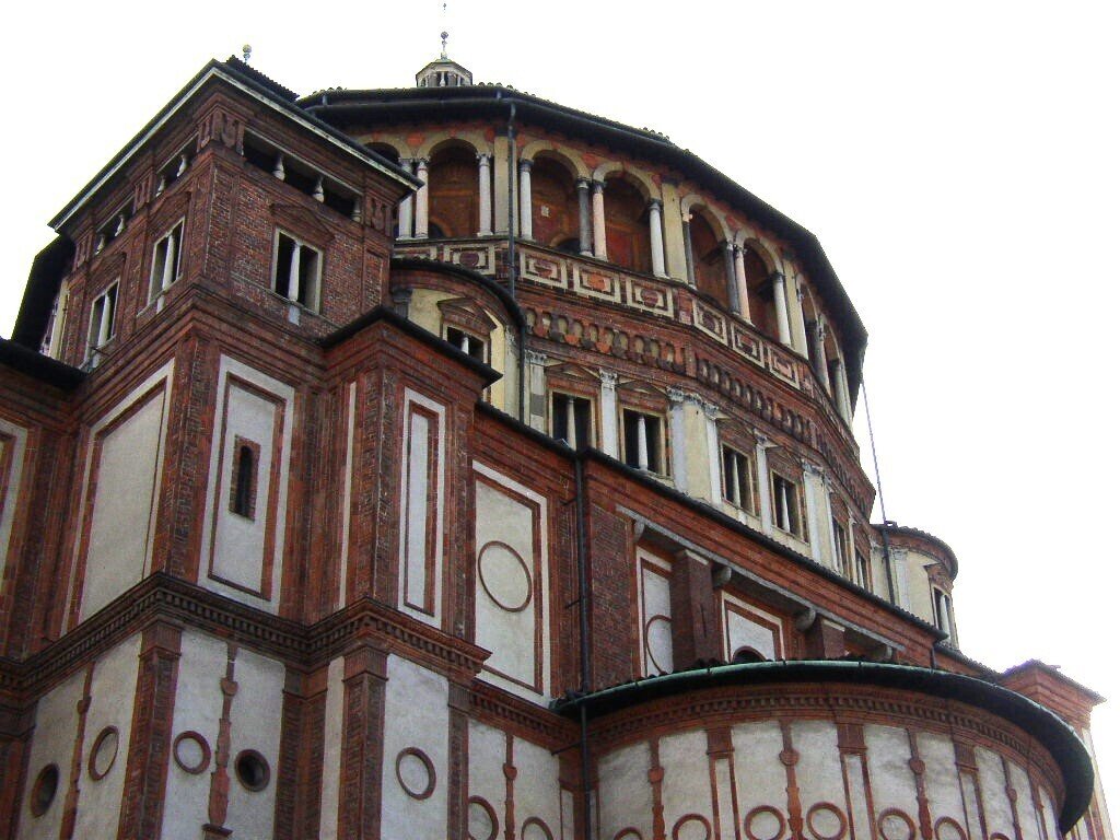 ヨーロッパでの日々 (52) 2007年。イタリア。ミラノの極め付き観光スポット、レオナルド・ダ・ヴィンチの「最後の晩餐」の壁画があるサンタ