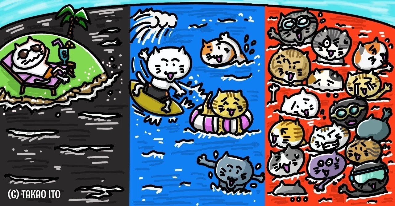 34 レッドオーシャンは血の海地獄 イトウタカオ Note