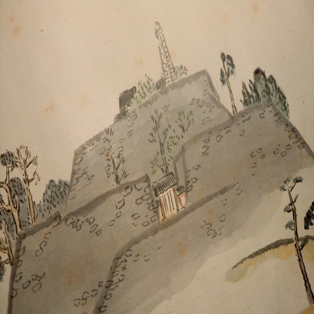 横山大観、観山、未醒、紫紅が旅して写生していった『東海道五十三次