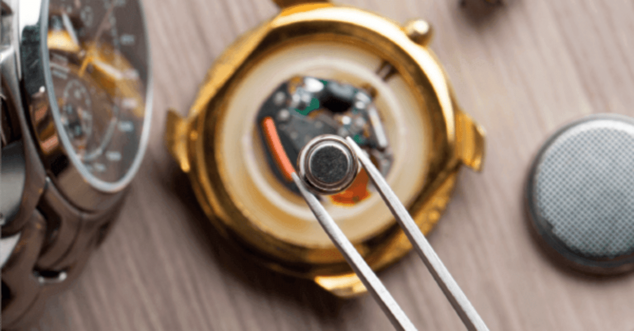 腕時計の電池交換：方法と手順｜はらじゅく時計宝石修理研究所