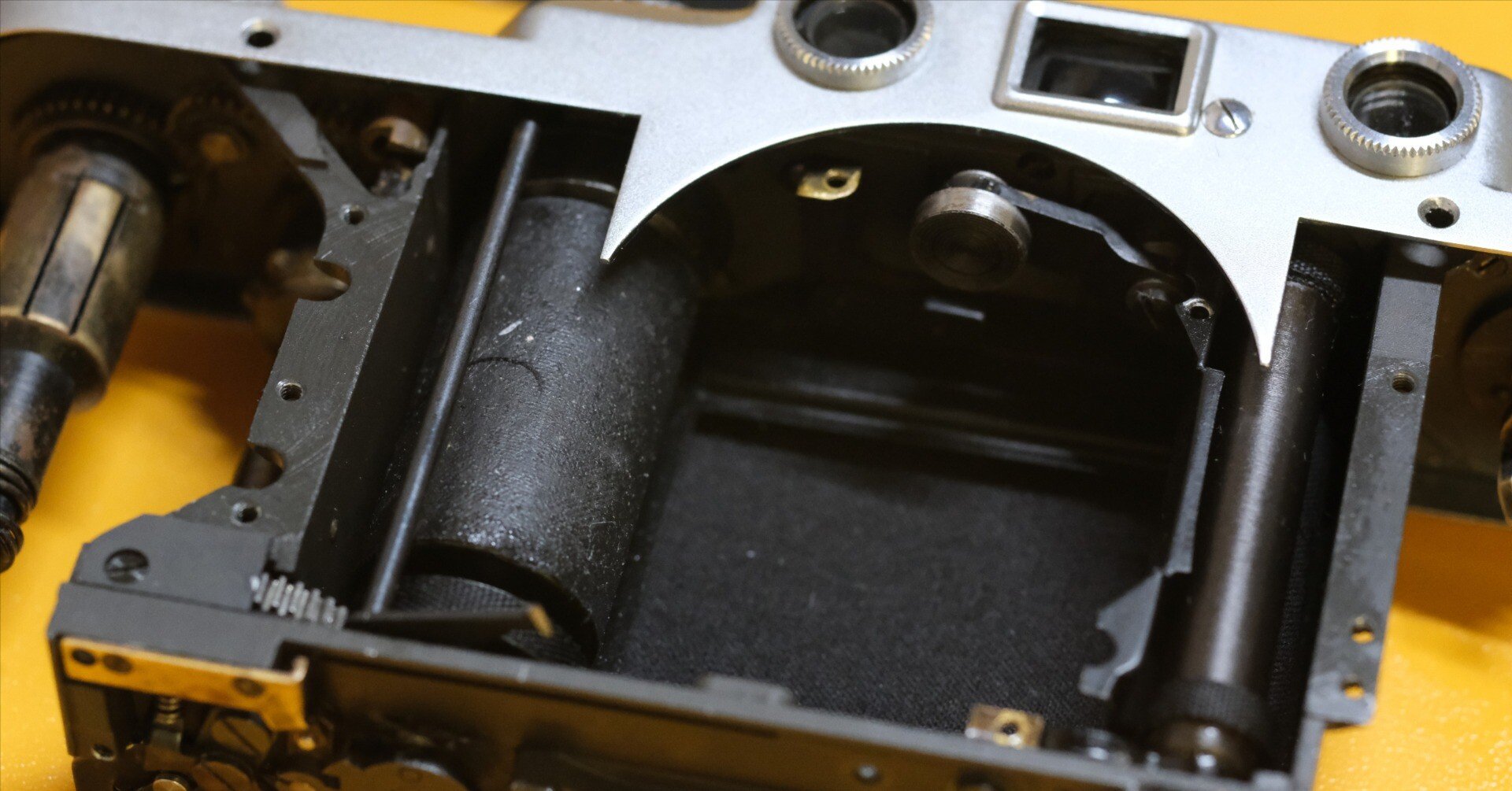 【美品】バルナックライカ Ⅲc Germany刻印 動画あり】Leica IIIg ボディ 整備済 バルナックライカ (53514