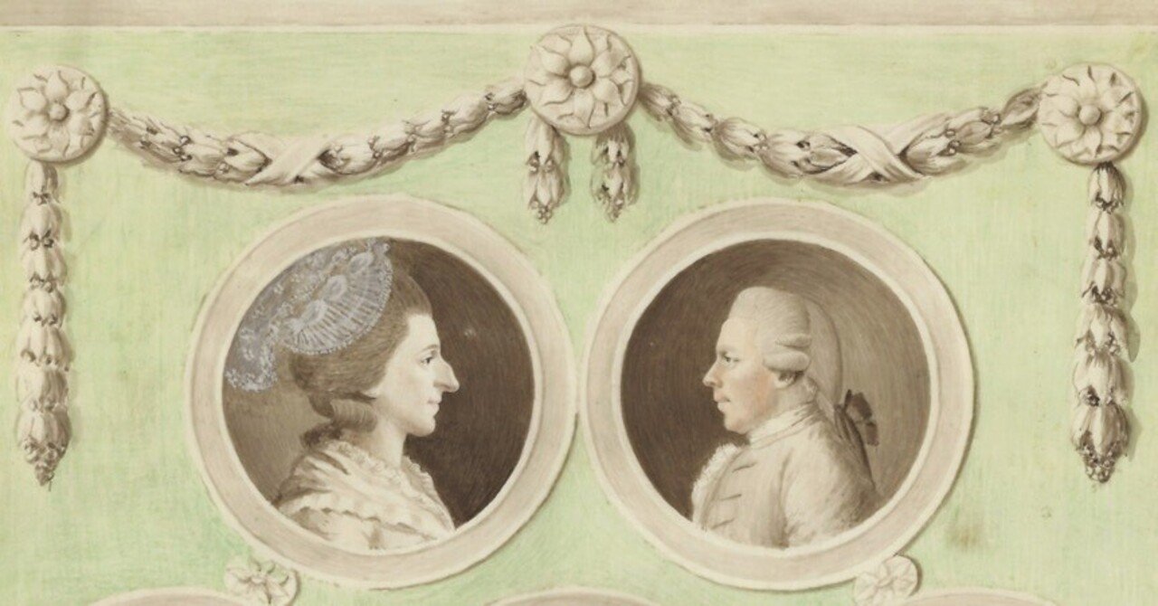 羊皮紙と不透明水彩 ー ある家族の細密肖像画 ー｜lace_enchanted_stitches