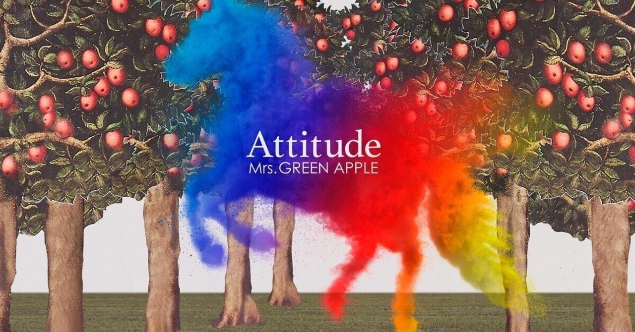 Mr. GREEN APPLE Attitude 限定版 Mrs. GREEN APPLE】 Attitude 初回限定盤
