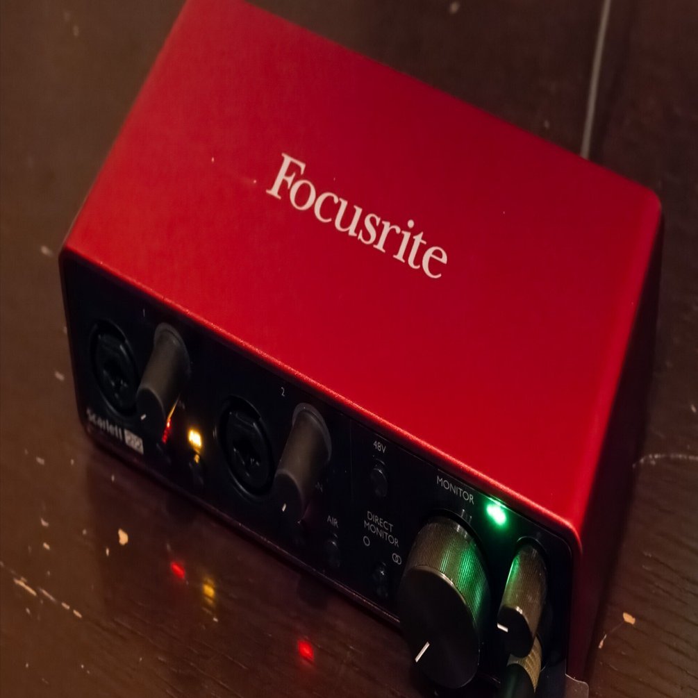 機材レビュー]Focusrite Scarlett 2i2｜Croquetteギター機材研究