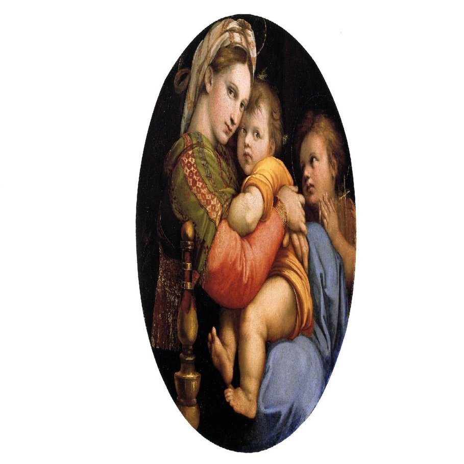 美術に疎い素人が名画を見て何か言う#4『小椅子の聖母』ラファエロ