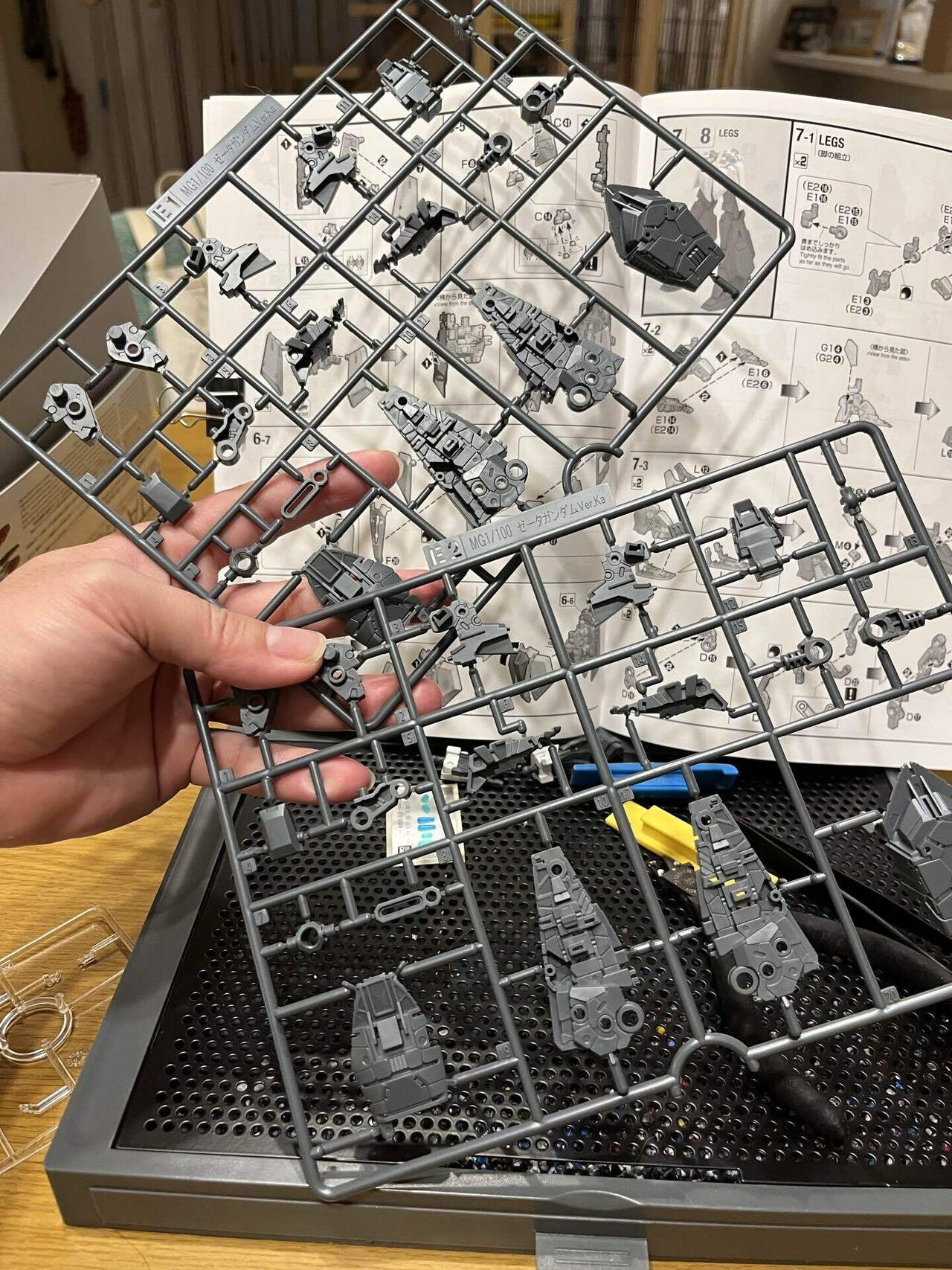 MG Zガンダム Ver.Ka 組み立て｜naomini4