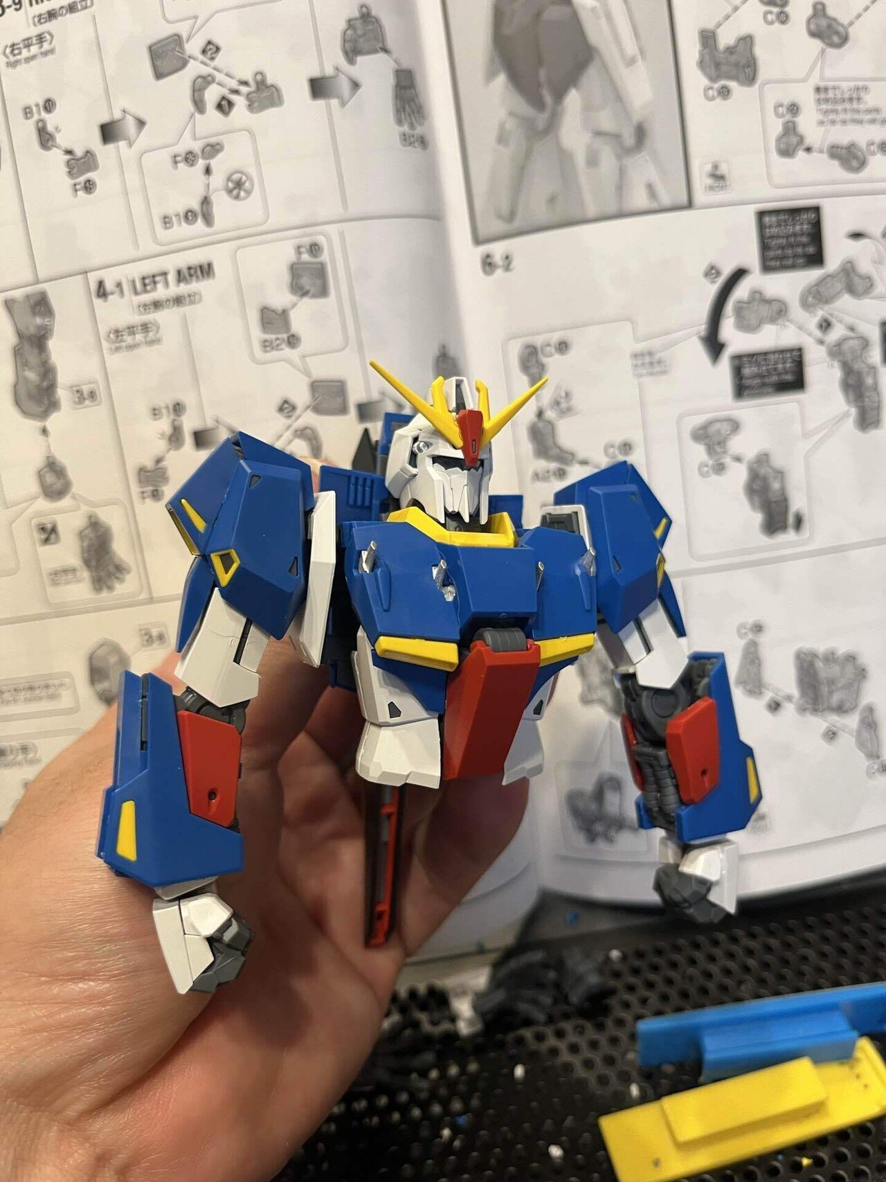 MG Zガンダム Ver.Ka 組み立て｜naomini4