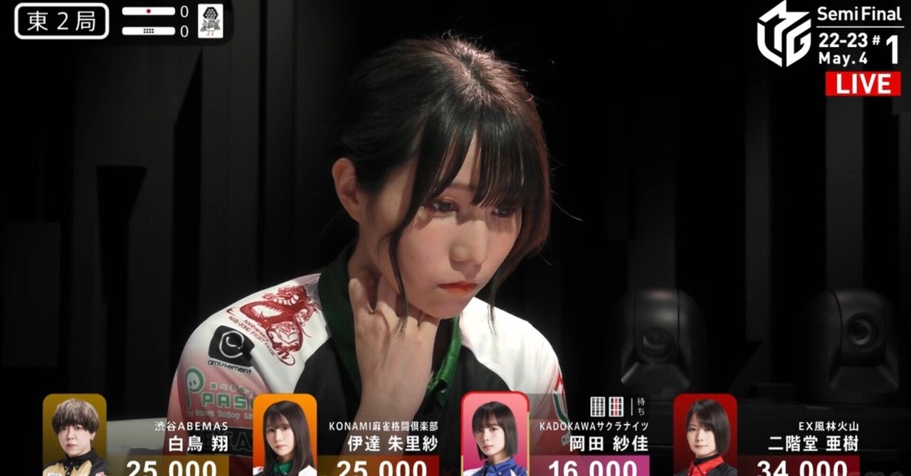 伊達朱里紗の赤五萬切りに嬉しくなってしまった話｜らべる