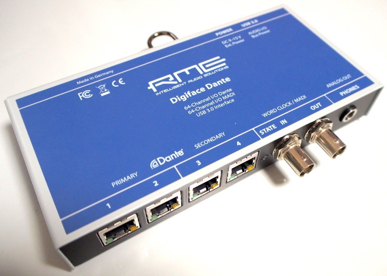 値下げしました RME Digiface Dante オーディオインターフェイス
